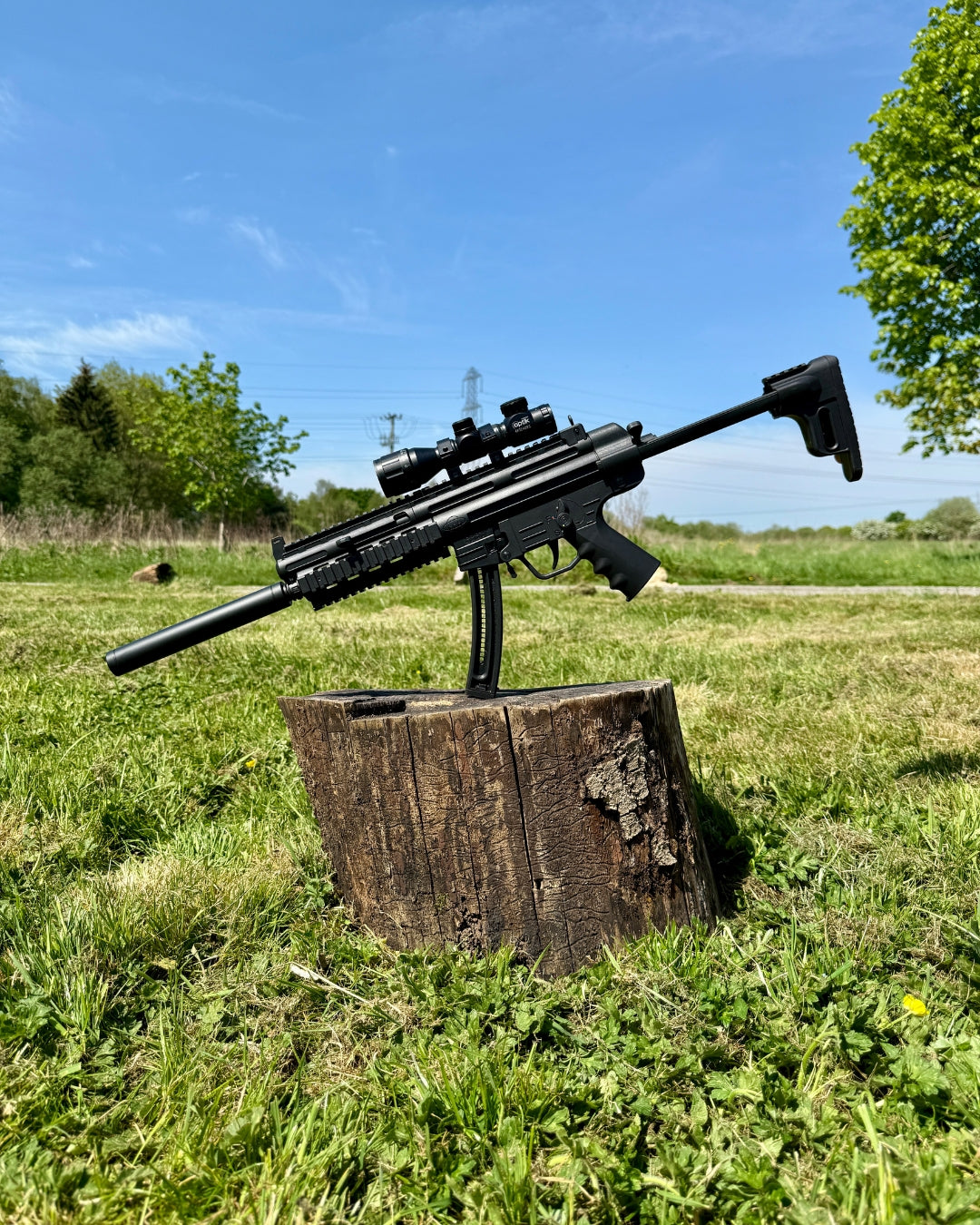 GSG .22 LR Semi-Auto Rifle – Tactical Rimfire Fun with 2 x 20-Round Magazines