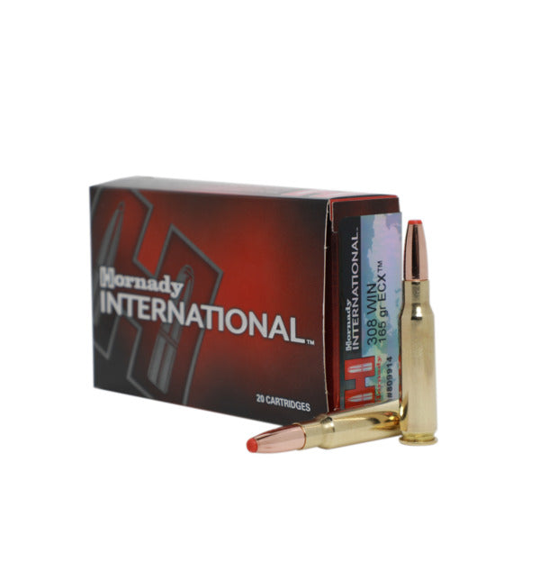 Hornady International .308 Win 165gr ECX™ Non-Toxic Hunting Ammunition (20 Rounds)