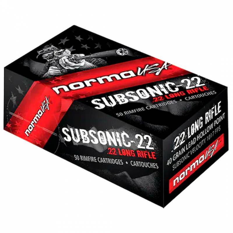 NORMA .22 Long Rifle Subsonic - A1 Guns & Ammo