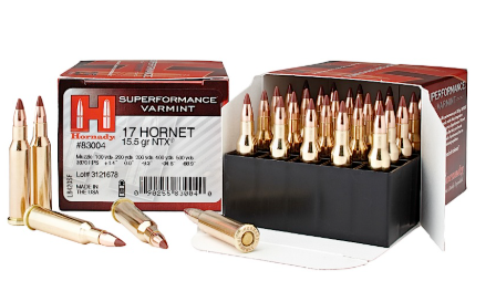 Hornady Varmint Express .17 Hornet 15.5gr NTX® Non-Toxic Varmint Ammunition (25 Rounds)