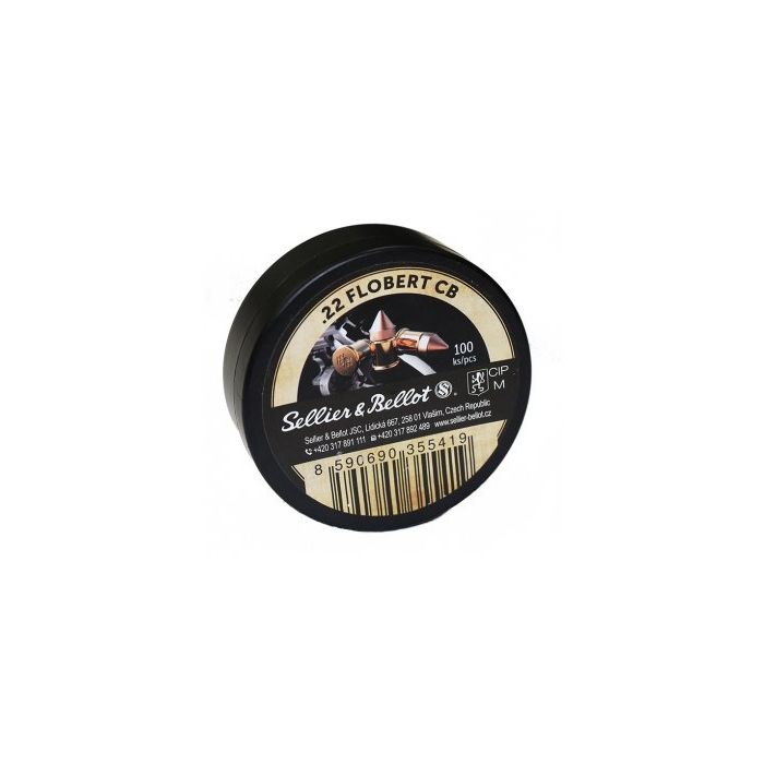 Sellier & Bellot Flobert CB Copper .22LR 18gr