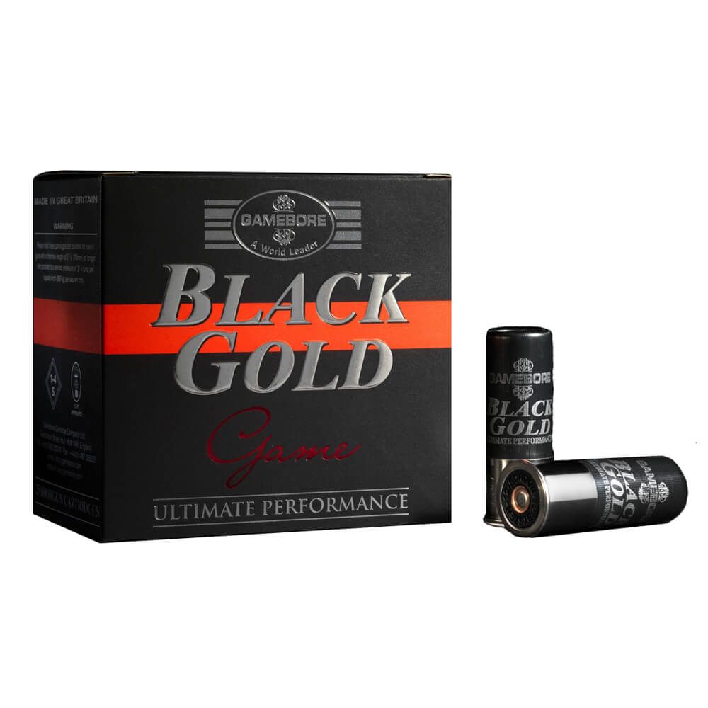 Gamebore Black Gold 32g 5 – Premium Performance for Serious Game Shooting - Box of 25 - A1 Guns & Ammo
