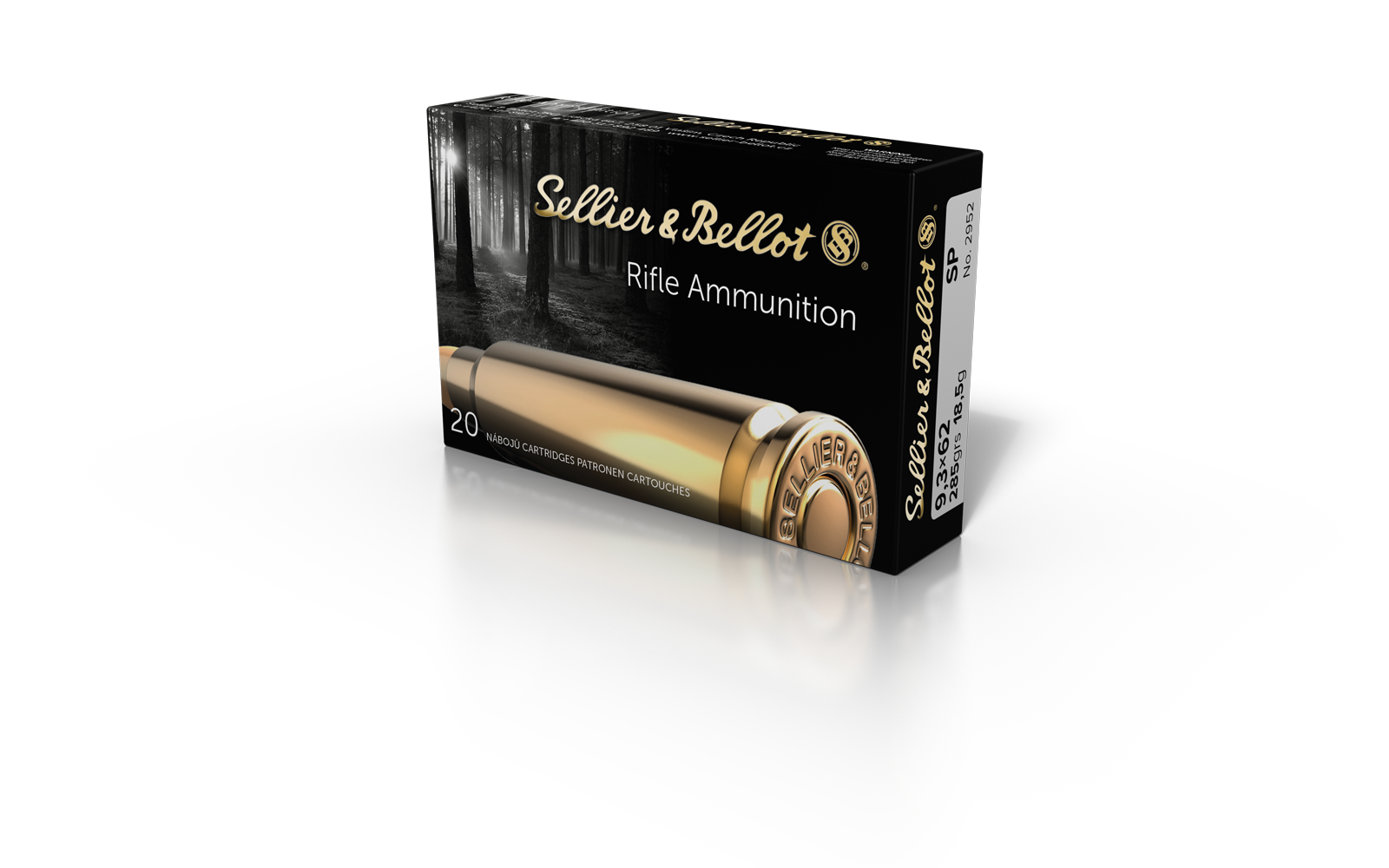 Sellier & Bellot 9.3×74 R 285gr Soft Point (SP) - A1 Guns & Ammo